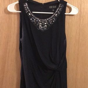 Navy blue dress